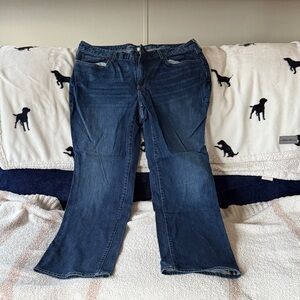 Eddie Bauer Dark Blue Boot Cut Jeans